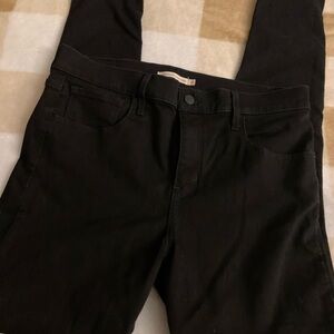 Levi's Black Skinny Jeans for Women